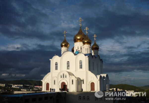 Petropavlovsk-Kamtchatski, port tranquille au bord de l'océan Pacifique  - Sputnik Afrique