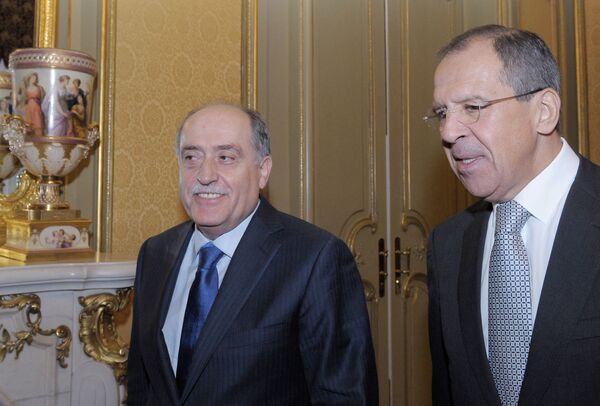 Le chef de la diplomatie russe Sergueï Lavrov et son homologue monténégrin Milan Rocen - Sputnik Afrique