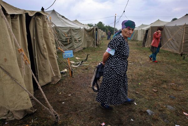 Réfugiés en Ossétie du Sud. Les archives - Sputnik Afrique
