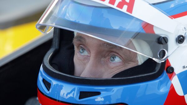 Vladimir Poutine s'essaie à la Formule 1 - Sputnik Afrique