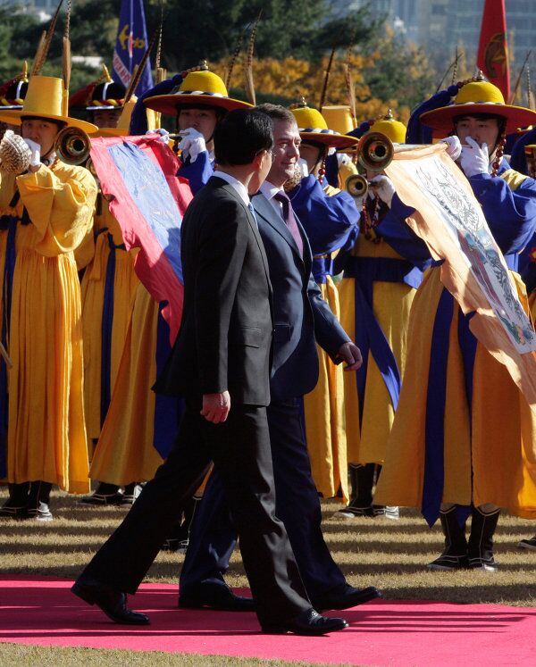 Dmitri Medvedev en visite officielle en Corée du Sud  - Sputnik Afrique