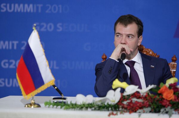 Le président Dmitri Medvedev rencontrerait le premier ministre japonais Naoto Kan - Sputnik Afrique