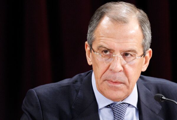 le ministre russe des Affaires étrangères Sergueï Lavrov. - Sputnik Afrique