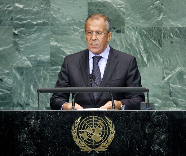 Le ministre des Affaires étrangères Sergueï Lavrov. - Sputnik Afrique