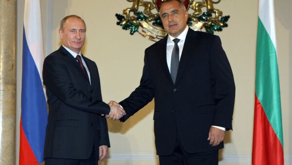 Le premier ministre russe Vladimir Poutine et son homologue bulgare Boïko Borissov - Sputnik Afrique