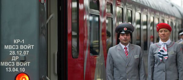Un train russe Un train russe - Sputnik Afrique