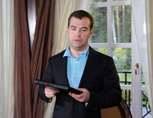 Dmitri Medvedev, président high-tech  - Sputnik Afrique