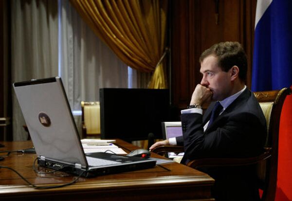 Dmitri Medvedev, président high-tech  - Sputnik Afrique