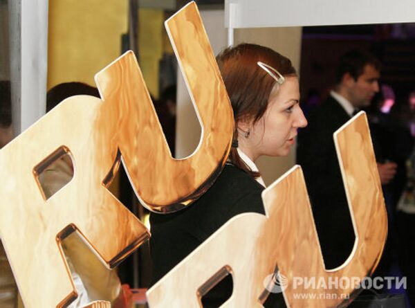 Un projet de l'agence RIA Novosti remporte le Prix Runet 2010   - Sputnik Afrique