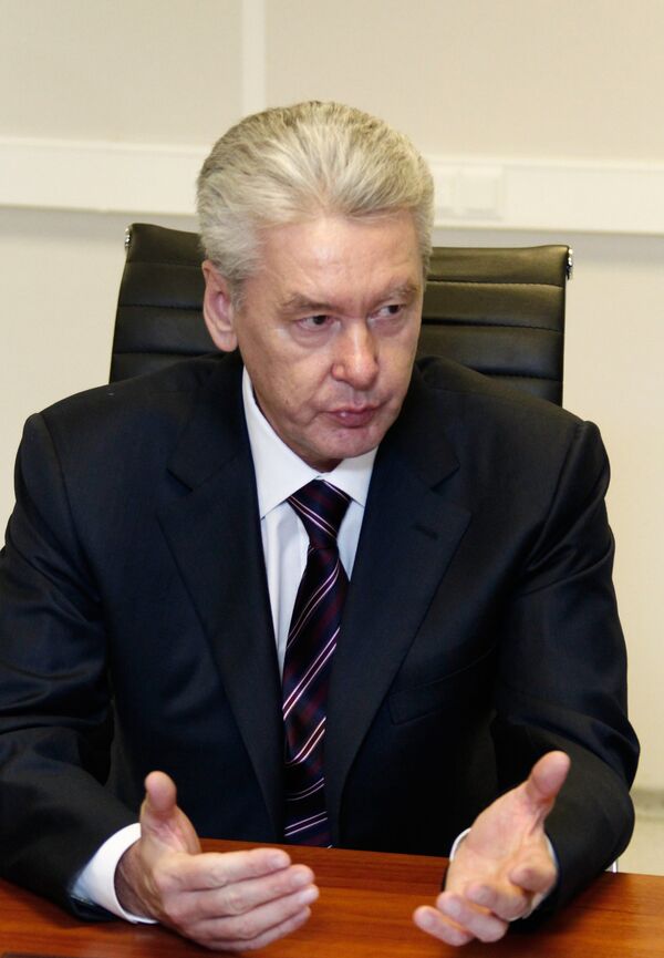 Le maire de Moscou, Sergueï Sobianine - Sputnik Afrique
