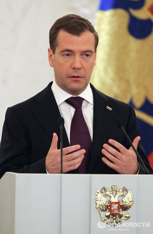 Le message de Dmitri Medvedev à l'Assemblée fédérale - Sputnik Afrique