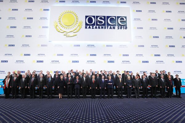 Le sommet de l'Organisation pour la sécurité et la coopération en Europe (OSCE) à Astana - Sputnik Afrique
