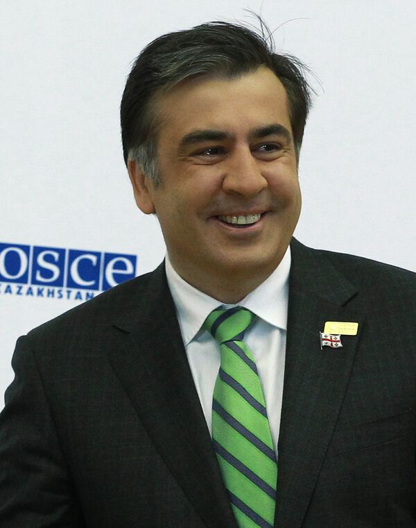Le président géorgien, Mikhaïl Saakachvili. - Sputnik Afrique
