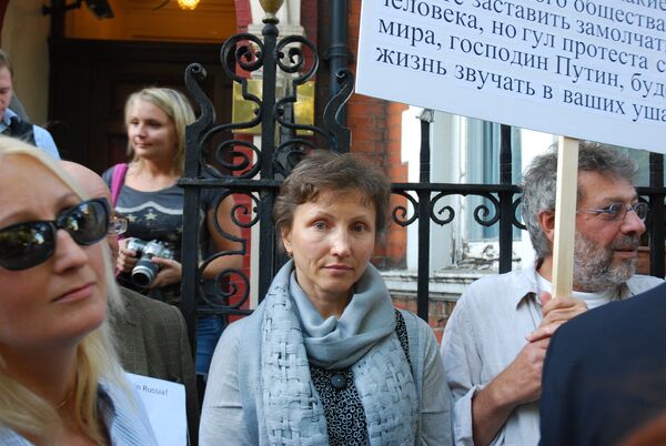 Veuve du défunt, Marina Litvinenko (archive) - Sputnik Afrique