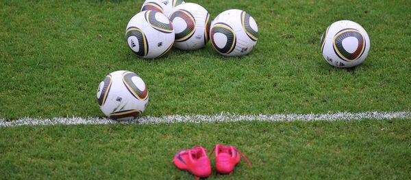 Тренировка сборной России по футболу перед матчем со сборной Бельгии - Sputnik Afrique