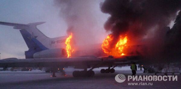Explosion d'un Tu-154 en Russie  - Sputnik Afrique