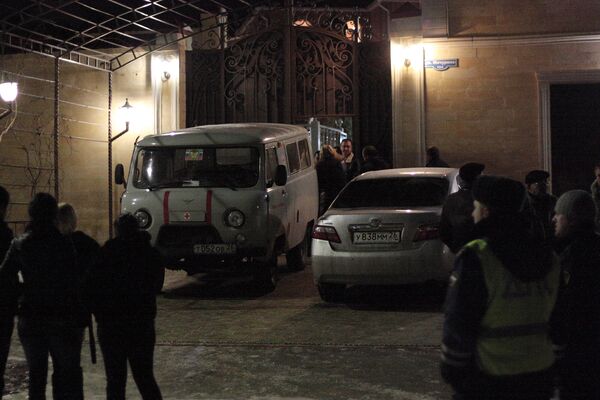 Des enquêteurs de police sur les lieux d'une tuerie à Stavropol - Sputnik Afrique