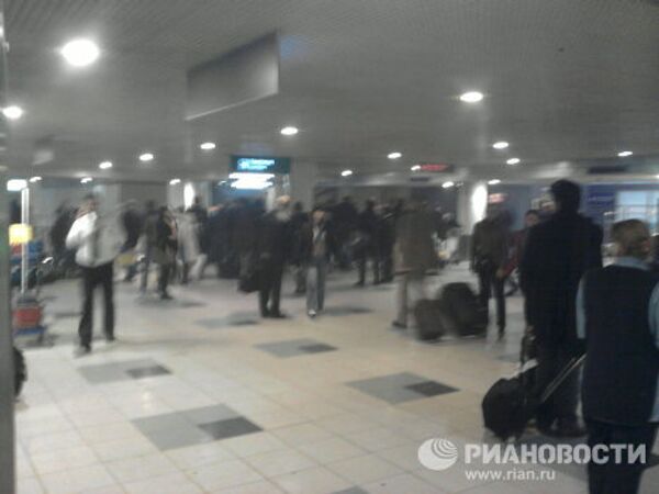 L'aéroport Domodedovo après l'attentat - Sputnik Afrique