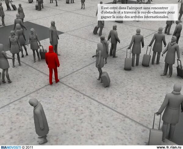Scénario probable de l'attentat de Domodedovo: reconstitution en 3D    - Sputnik Afrique