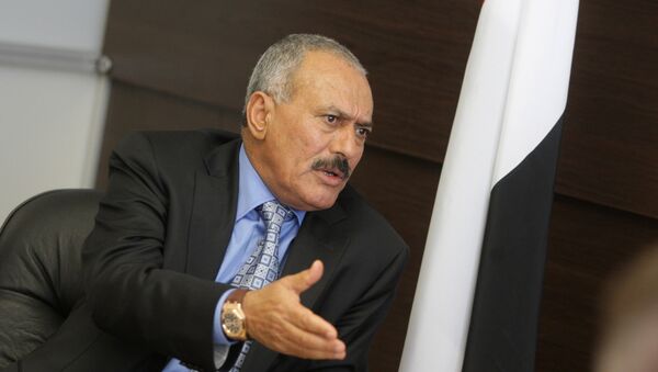 Le président yéménite Ali Abdoullah Saleh - Sputnik Afrique