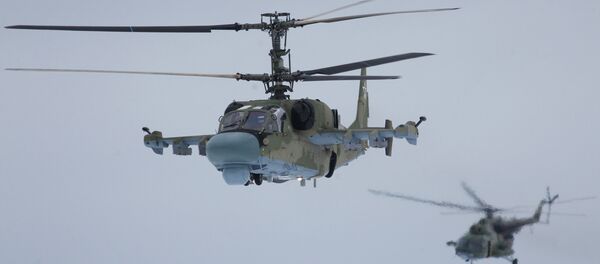 Le Kamov Ka-52, nouvel hélicoptère polyvalent de l'armée russe - Sputnik Afrique