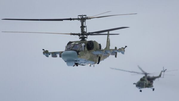 Hélicoptères russes Ka-52 «Alligator» - Sputnik Afrique