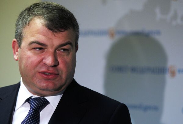 Ministre russe de la Défense, Anatoli Serdioukov - Sputnik Afrique