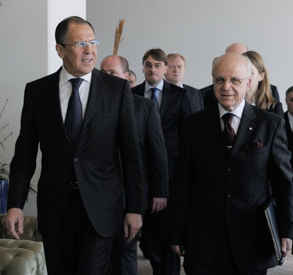 Sergueï Lavrov et Mourad Medelci - Sputnik Afrique
