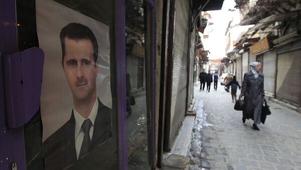 Прохожие на улицах сирийской столицы - Sputnik Afrique
