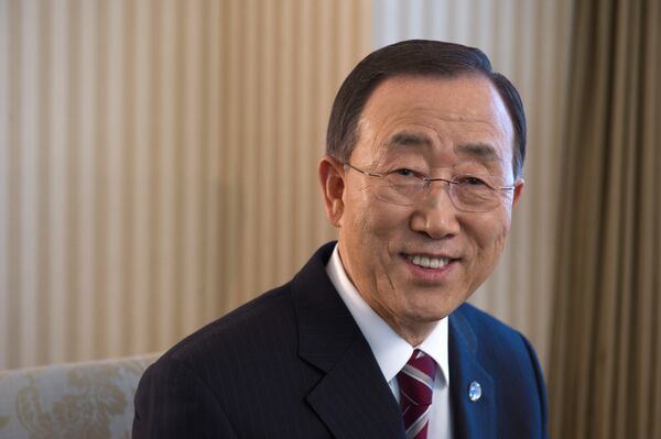 Secrétaire général de l'Onu Ban Ki-moon - Sputnik Afrique