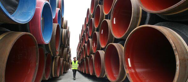 Construction du gazoduc Nord Stream - Sputnik Afrique