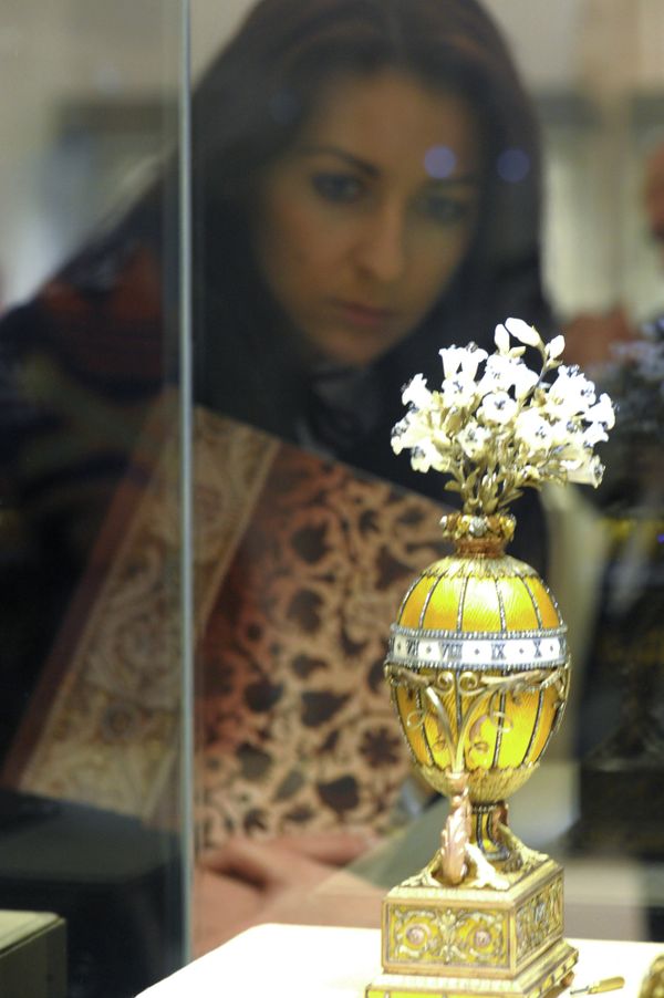 Un oeuf de Pâques signé Carl Fabergé - Sputnik Afrique
