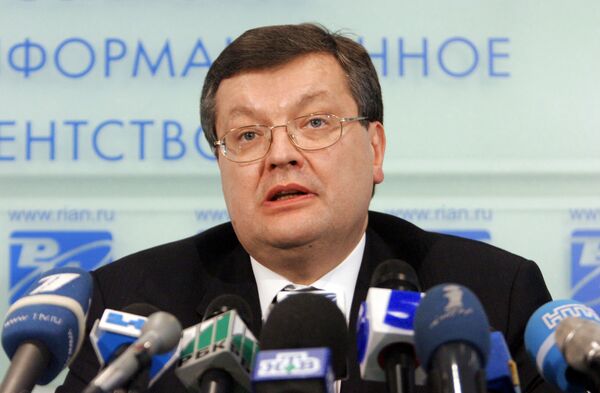 Le chef de la diplomatie ukrainienne, Konstantin Grichtchenko - Sputnik Afrique
