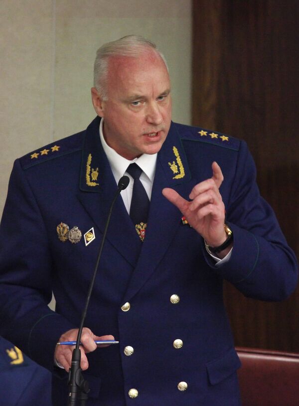 Président du Comité d'enquête russe, Alexandre Bastrykine - Sputnik Afrique