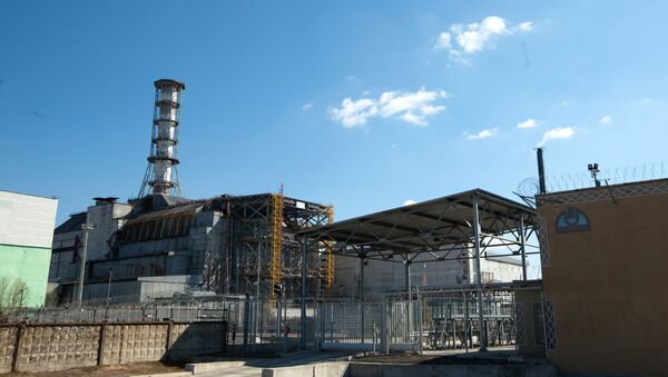 Четвертый энергоблок Чернобыльской АЭС. - Sputnik Afrique