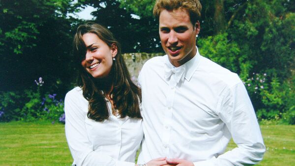 Le prince William et Kate Middleton - Sputnik Afrique