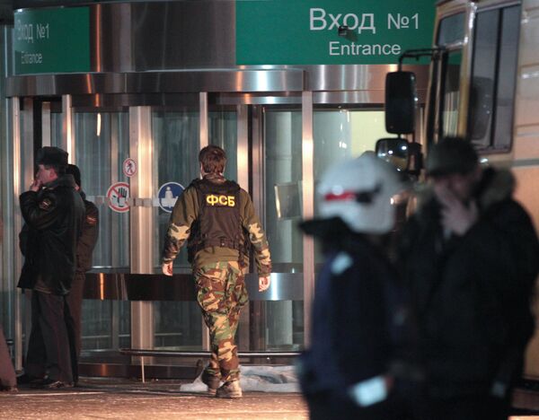 L'aéroport de Domodedovo l'attentat en janvier dernier - Sputnik Afrique