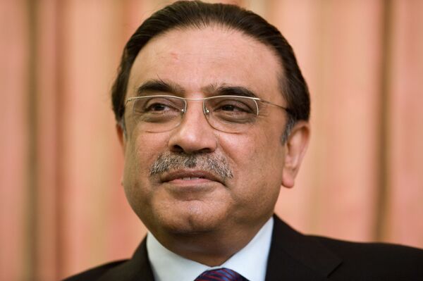 Le président pakistanais Asif Ali Zardari - Sputnik Afrique