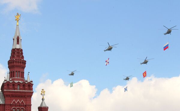 Défilé de la Victoire: l'aviation russe a dispersé les nuages à Moscou - Sputnik Afrique