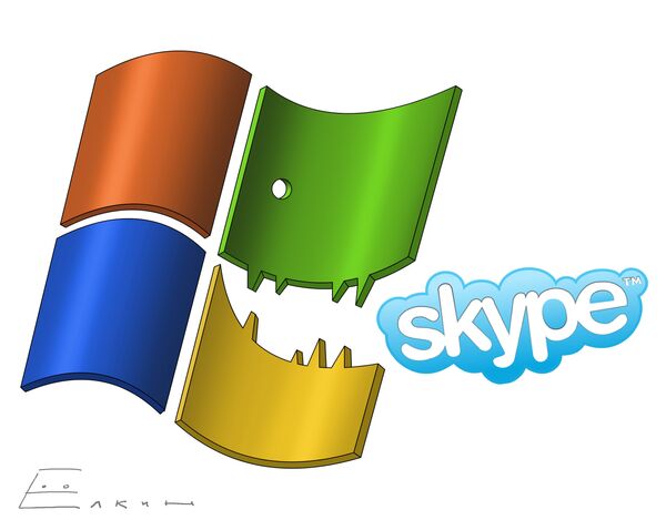Microsoft ne fait qu'une bouchée de Skype - Sputnik Afrique