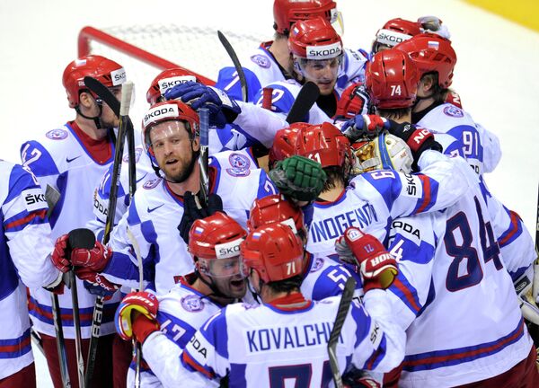 Hockey sur glace: la Russie en quête du Mondial 2016 - Sputnik Afrique