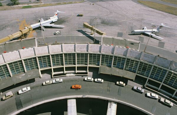 L'aéroport international d'Erevan. Archive. - Sputnik Afrique