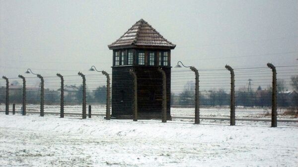 Бывший фашистский концлагерь Аушвиц-Биркенау в польском городе Освенцим - Sputnik Afrique