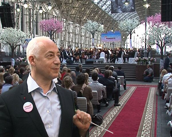 Spivakov en concert dans une gare de Moscou - Sputnik Afrique