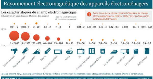 Rayonnement électromagnétique des appareils électroménagers Rayonnement électromagnétique des appareils électroménagers - Sputnik Afrique