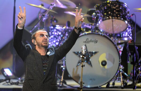 L’ex-batteur des Beatles Ringo Starr à Moscou - Sputnik Afrique
