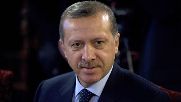 Премьер-министр Турции Реджеп Тайип Эрдоган - Sputnik Afrique