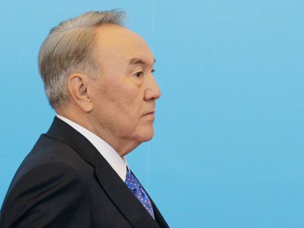 Le président kazakh Noursoultan Nazarbaïev  - Sputnik Afrique