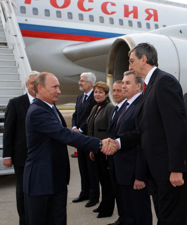 Le premier ministres russe Vladimir Poutine à Paris - Sputnik Afrique