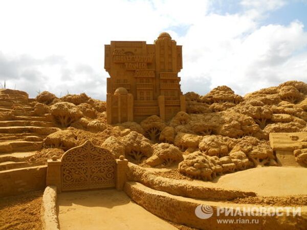 Sculpture sur sable: Walt Disney à l'honneur au Festival de Blankenberge  - Sputnik Afrique